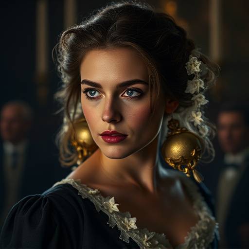 Photo de Chloé Lefèvre, actrice incarnant le personnage de Sophie Girard dans 'Révolution!'